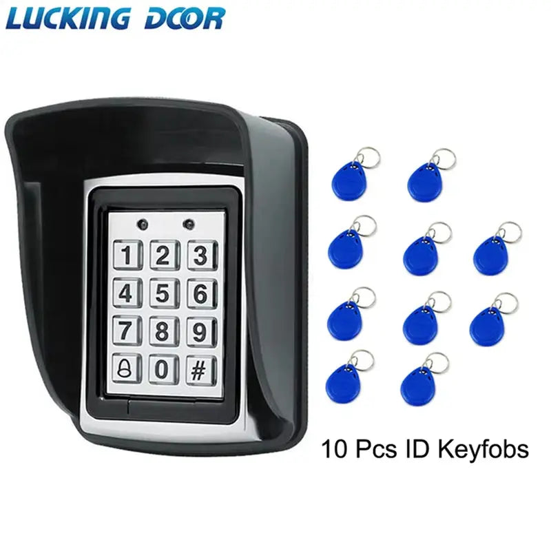 1000 Users RFID Password Access Control Suit Is Applicable to Most Door 125Khz Card Reader Keyboard Access Control System
