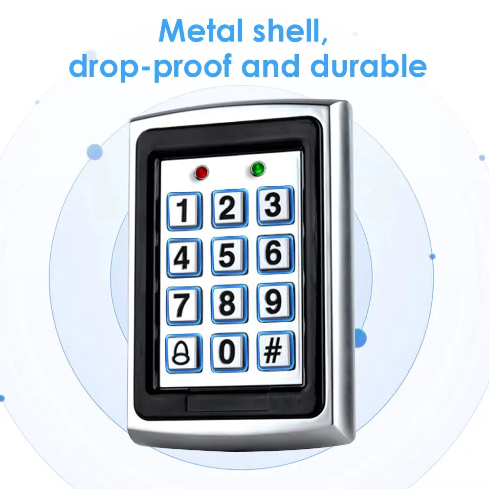 1000 Users RFID Password Access Control Suit Is Applicable to Most Door 125Khz Card Reader Keyboard Access Control System