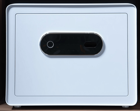 AMSEC CS1215 white biometric closet safe