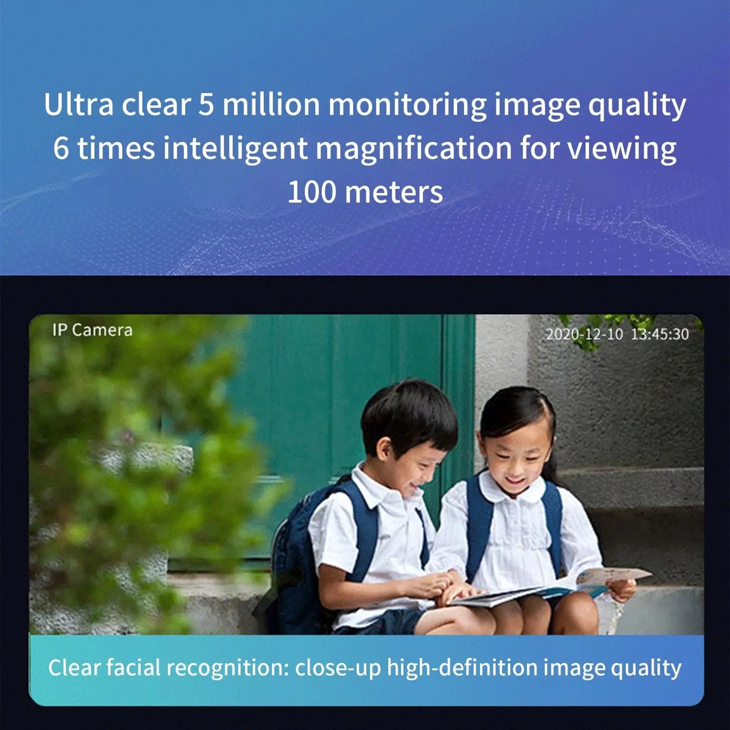 Cameras for Home Outdoor Security Cameras, 2.4Ghz Wifi Cameras for Home Security, 1080P Dome Surveillance Cameras 360° View, Waterproof Security Camera with Motion Detection on Clearance