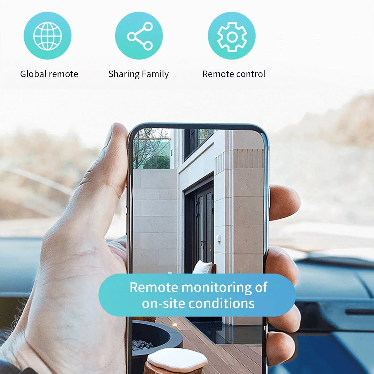 Cameras for Home Outdoor Security Cameras, 2.4Ghz Wifi Cameras for Home Security, 1080P Dome Surveillance Cameras 360° View, Waterproof Security Camera with Motion Detection on Clearance