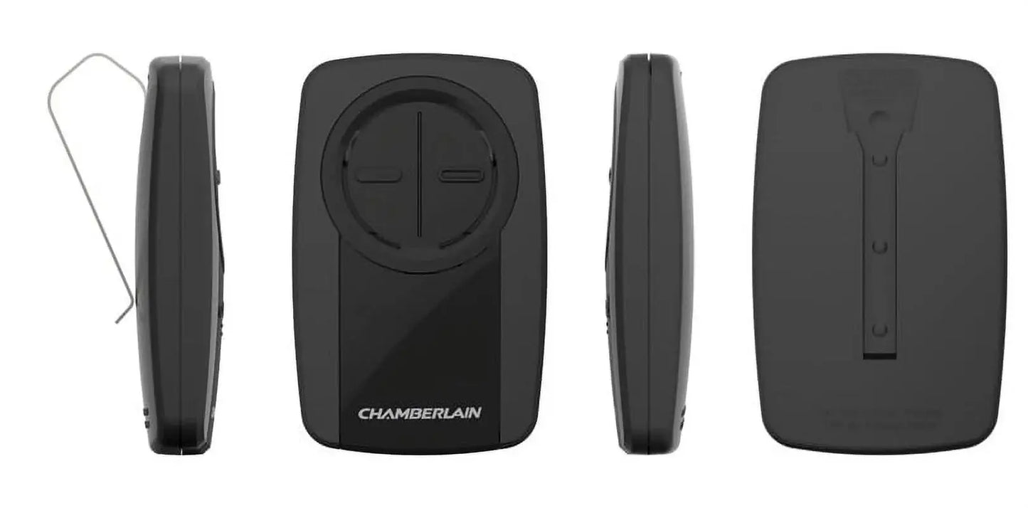 KLIK5U-BK2 Black Universal Garage Door Remote Two Button
