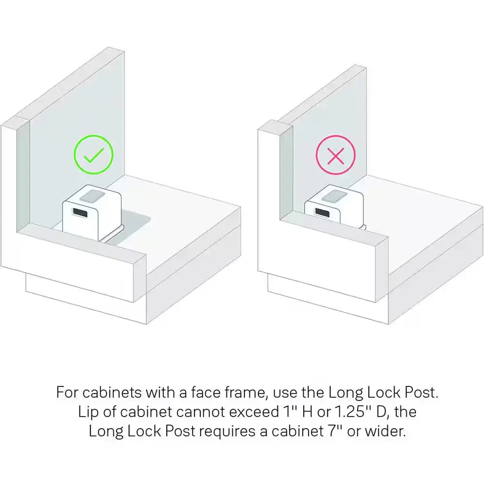 Smart Cabinet Door Lock with Bluetooth