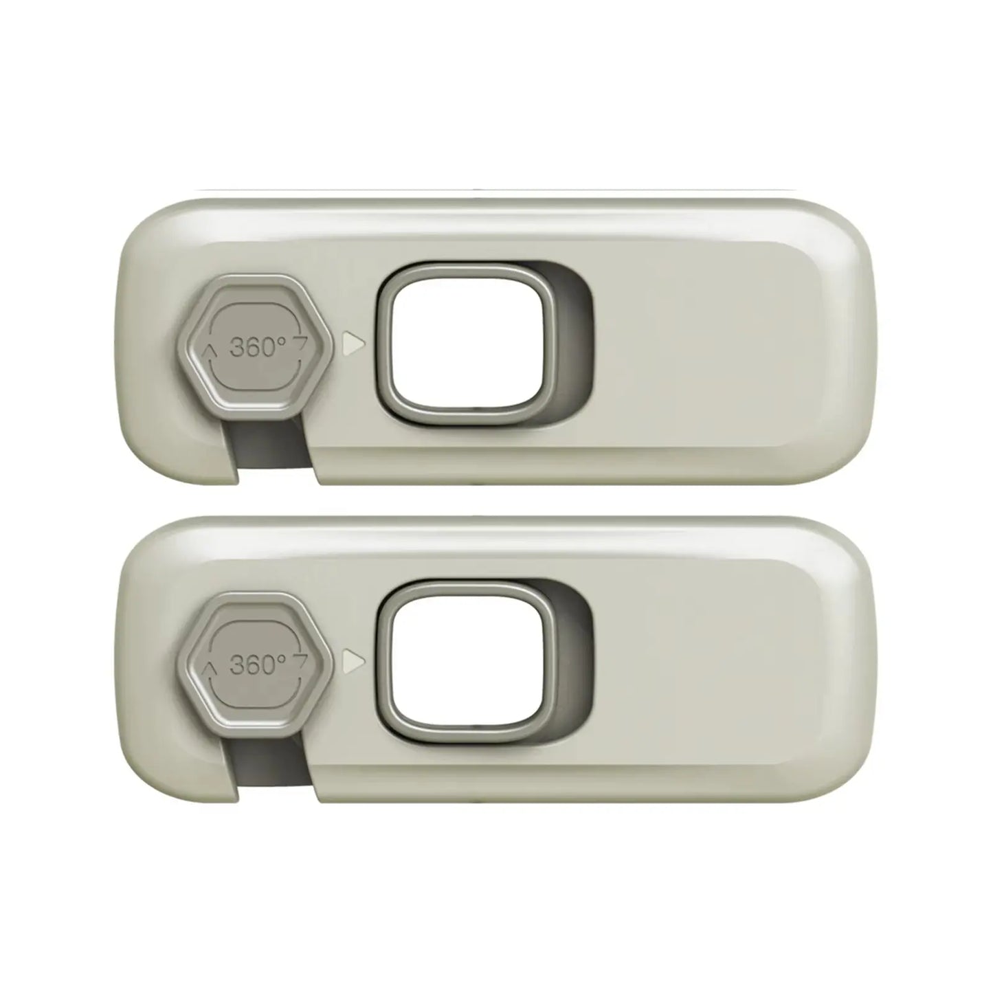 1/2 PCS Child Safety Cabinet Lock Security Protection Home Refrigerator Safety Buckle Baby Anti-Pinch Hand Drawer Door Locks