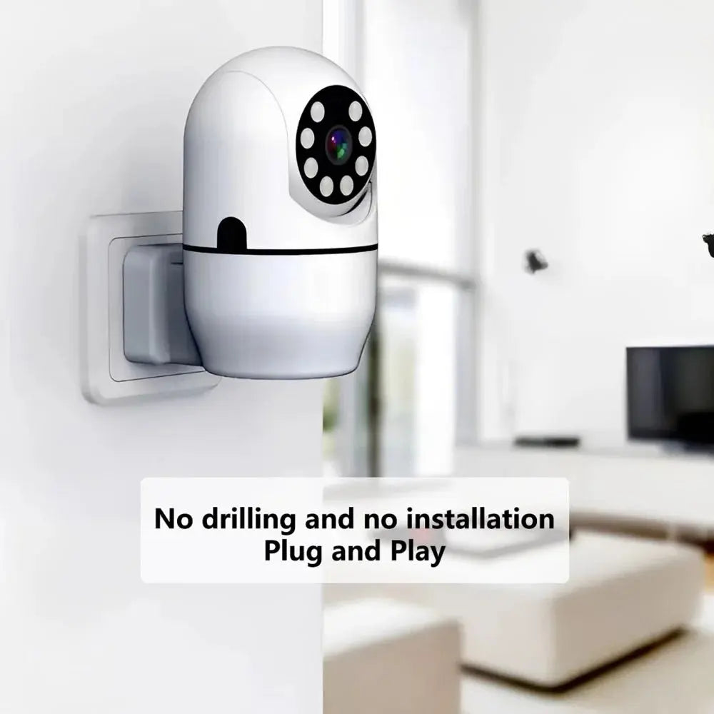 1080P Indoor/ Outdoor Home Security Camera 355° Wide Angle Security Camera Wifi Camera