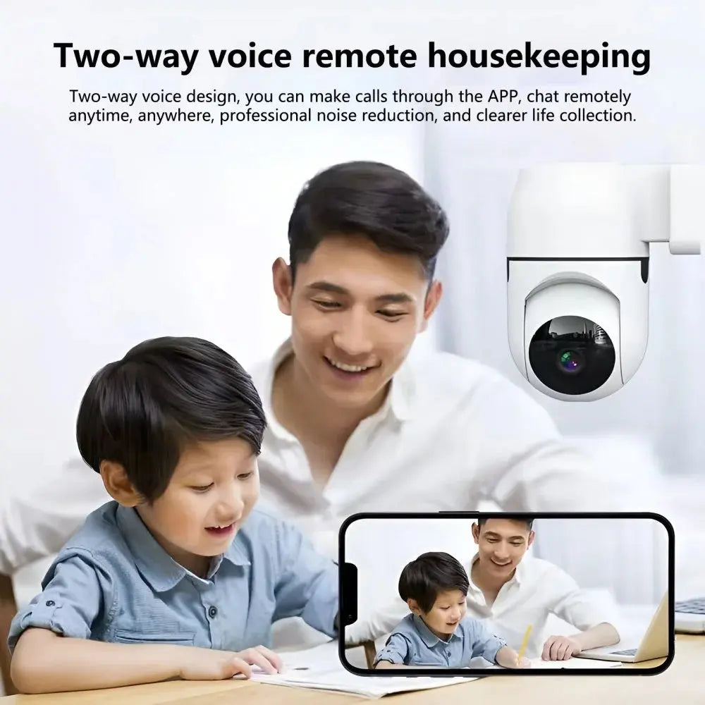 1080P Indoor/ Outdoor Home Security Camera 355° Wide Angle Security Camera Wifi Camera