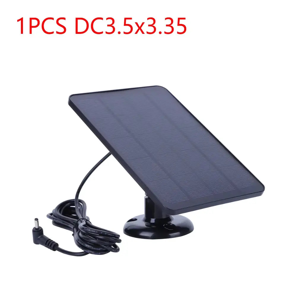 20W Solar Panel Kit with 3-Meter Charging Wire Portable Solar Panel 360 Rotating for Ring Spotlight Camera/Ring Stick up Camera