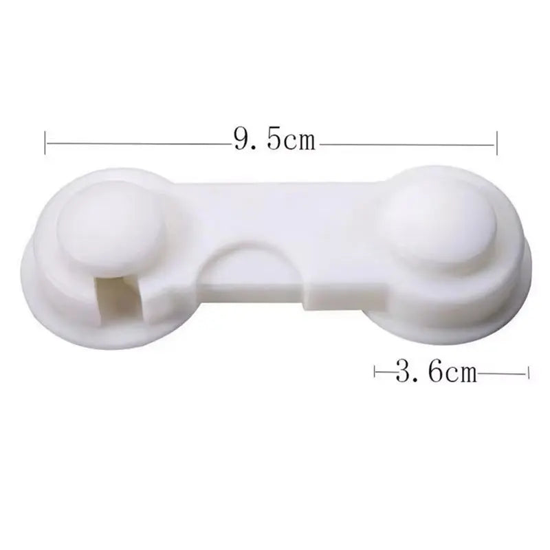 5Pcs Drawer Cabinet Cupboard Baby Safety Locks Kids Plastic Infant Protection