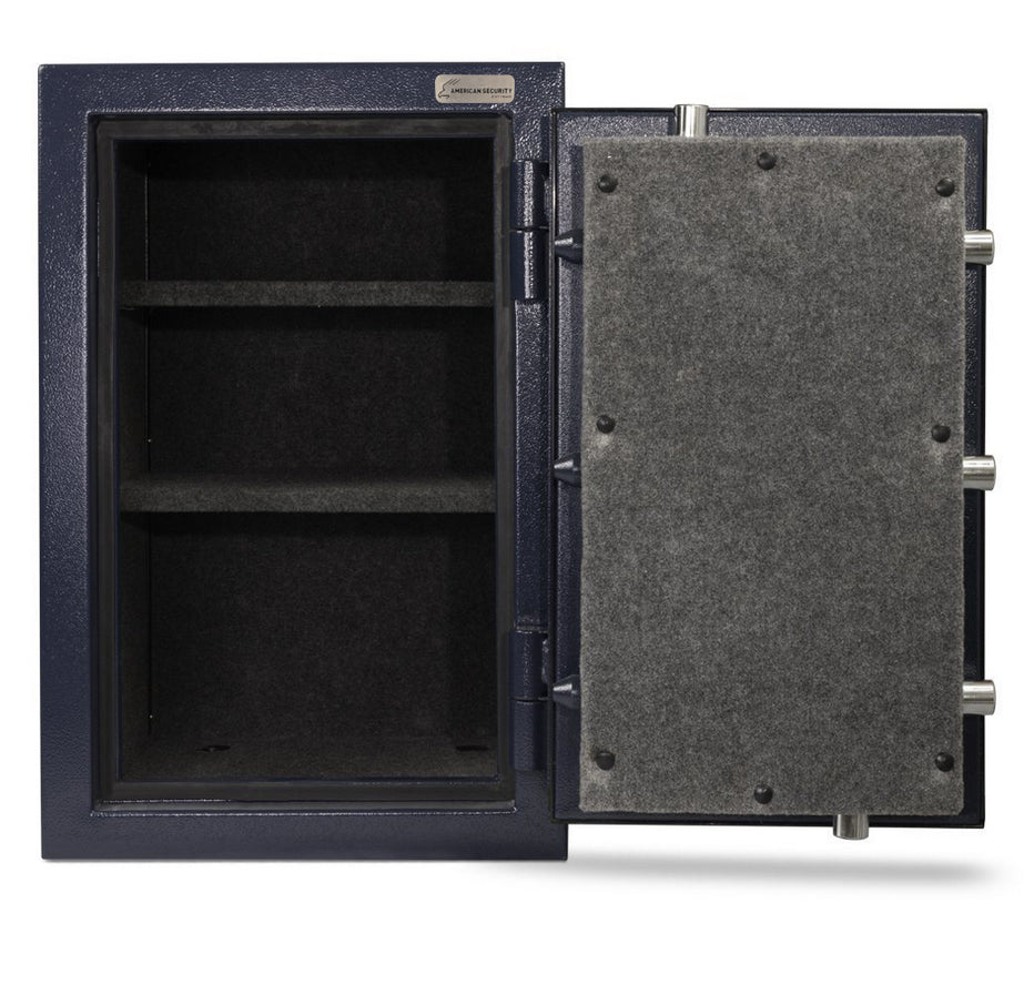 AMSEC AM3020 fire safe front view, door open
