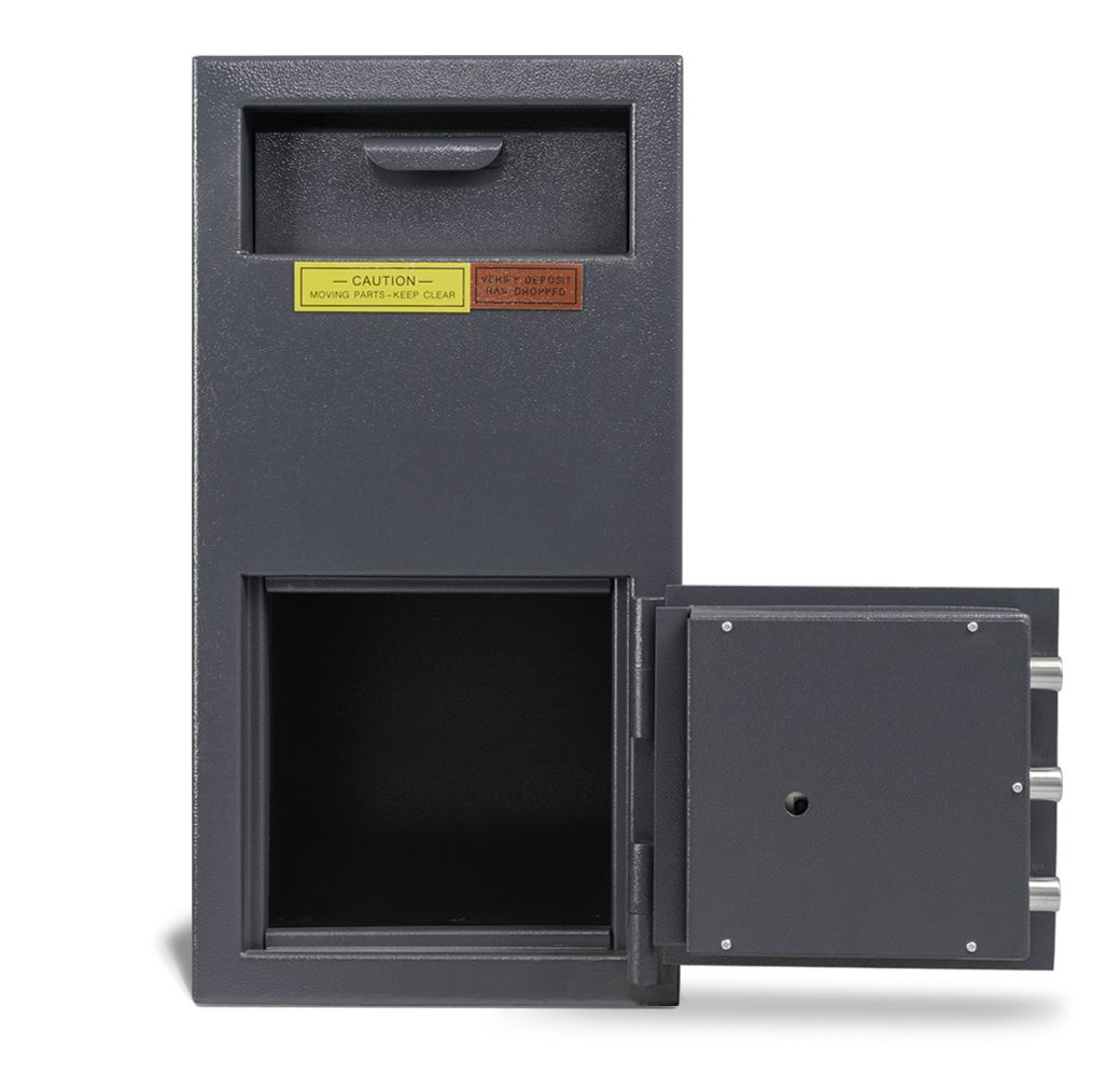 AMSEC DSF2714 drop safe door open