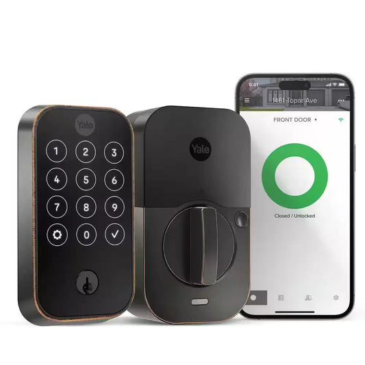 Assure Lock 2; Smart Door Lock with Wifi and Touchscreen Keypad; Oil Rubbed Bronze