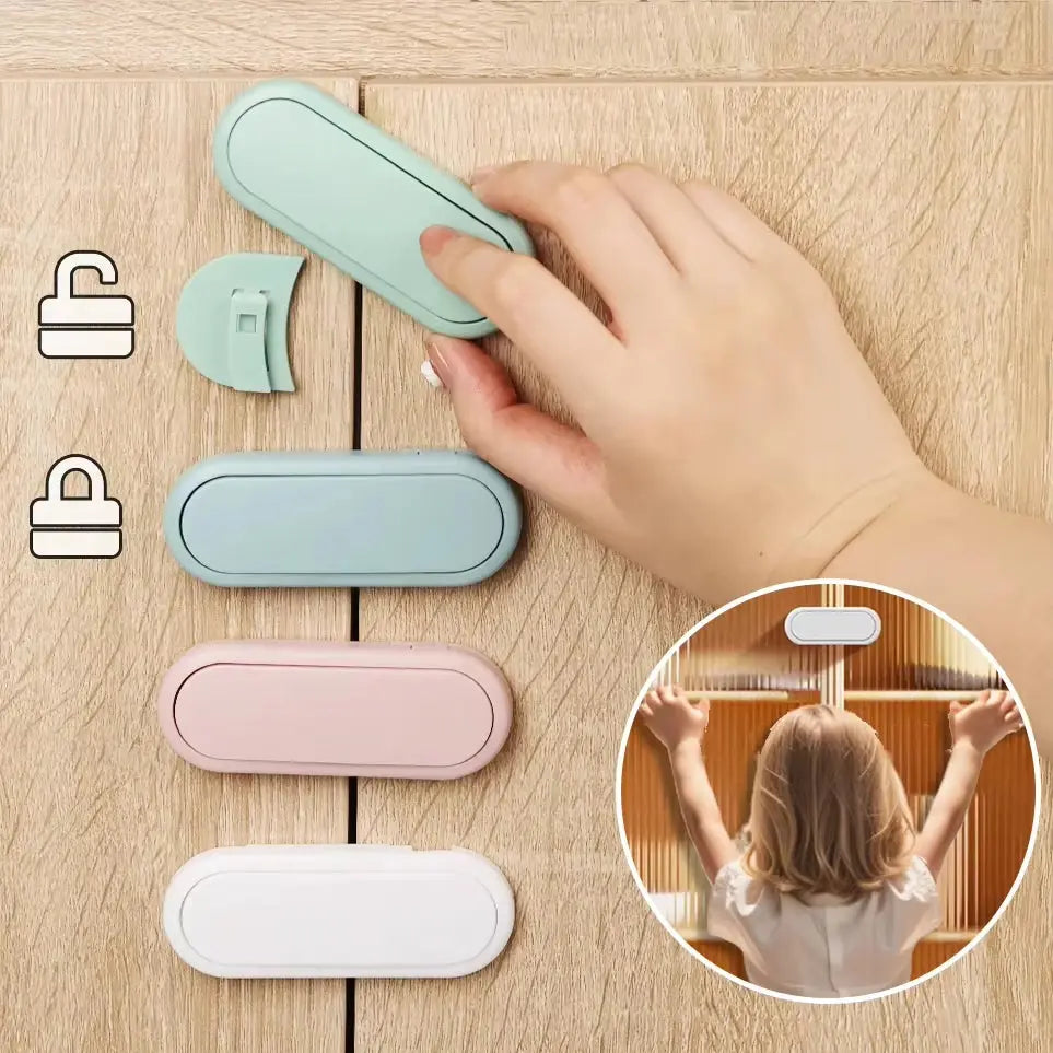 Baby Lock Kids Safety Locks Cabinet Door Lock Baby Protective Refrigerator Children Drawer Locks Child Safety Lock