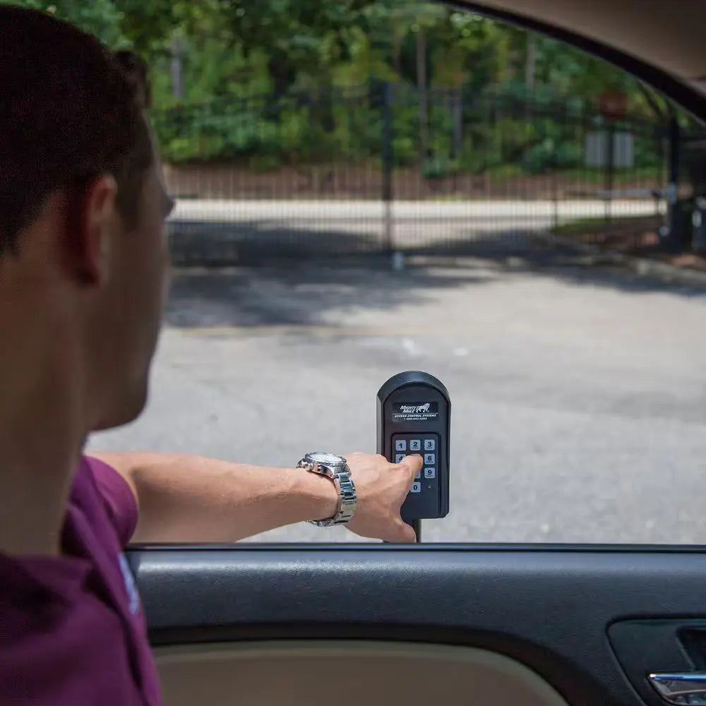 Digital Keypad and Mounting Post Kit for Gate Openers