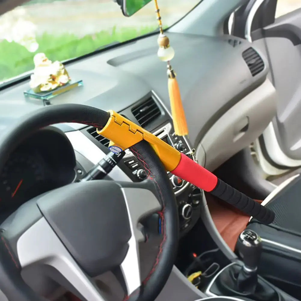 Heavy Duty Baseball Bat anti Theft Car Van Vehicle Steering Wheel Security Lock