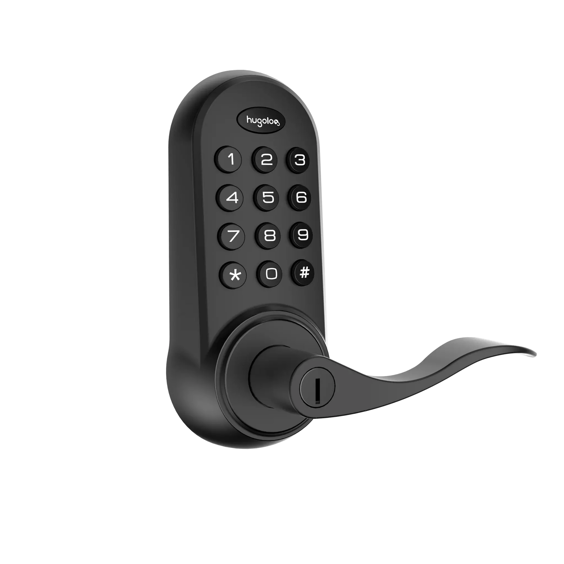 Hugolog 02 Electronic Keypad Lever Lock with A Latch Hugolog