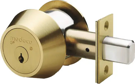 Medeco Single Sided High Security Deadbolt Medeco