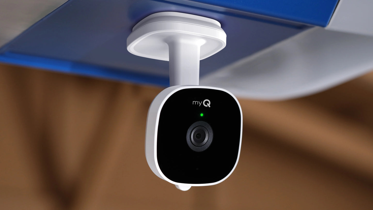 Myq Smart Garage HD Camera - Wifi Enabled - Myq Smartphone Controlled - Two Way Audio.