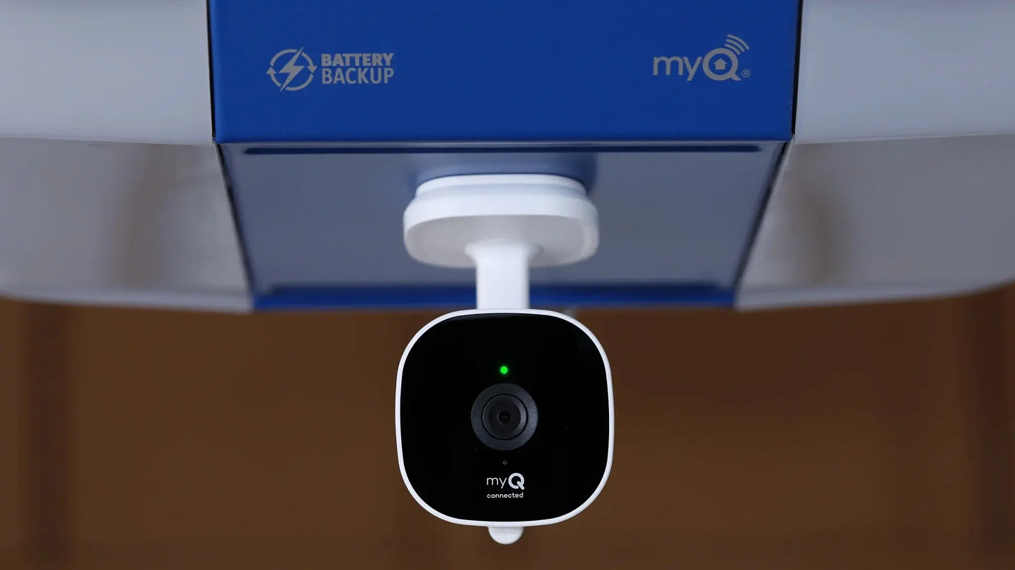 Myq Smart Garage HD Camera - Wifi Enabled - Myq Smartphone Controlled - Two Way Audio.