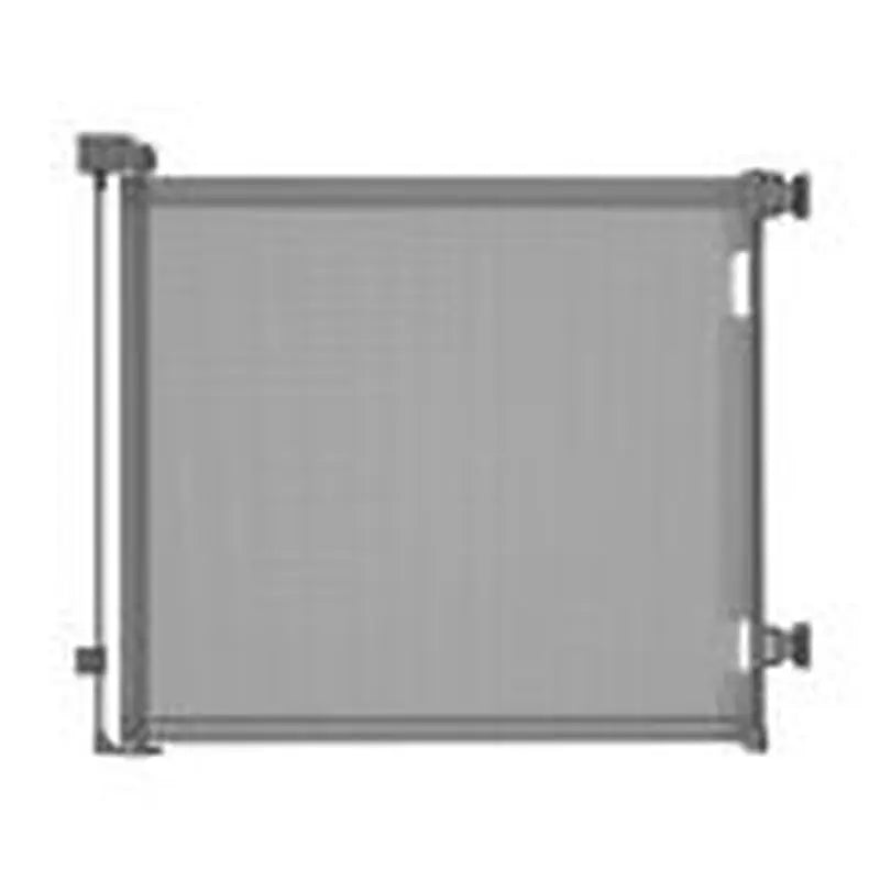 Retractable Baby Gate,Mesh Baby Gate or Mesh Dog Gate,33" 33X55 Inch Gray