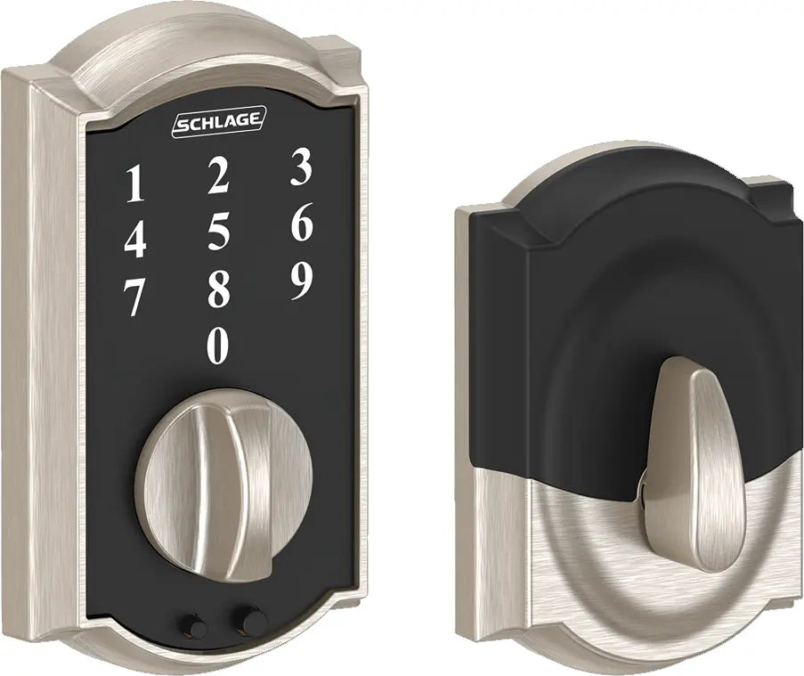 Schlage BE/FE Series Camelot Trim Touch Keypad Deadbolt Schlage