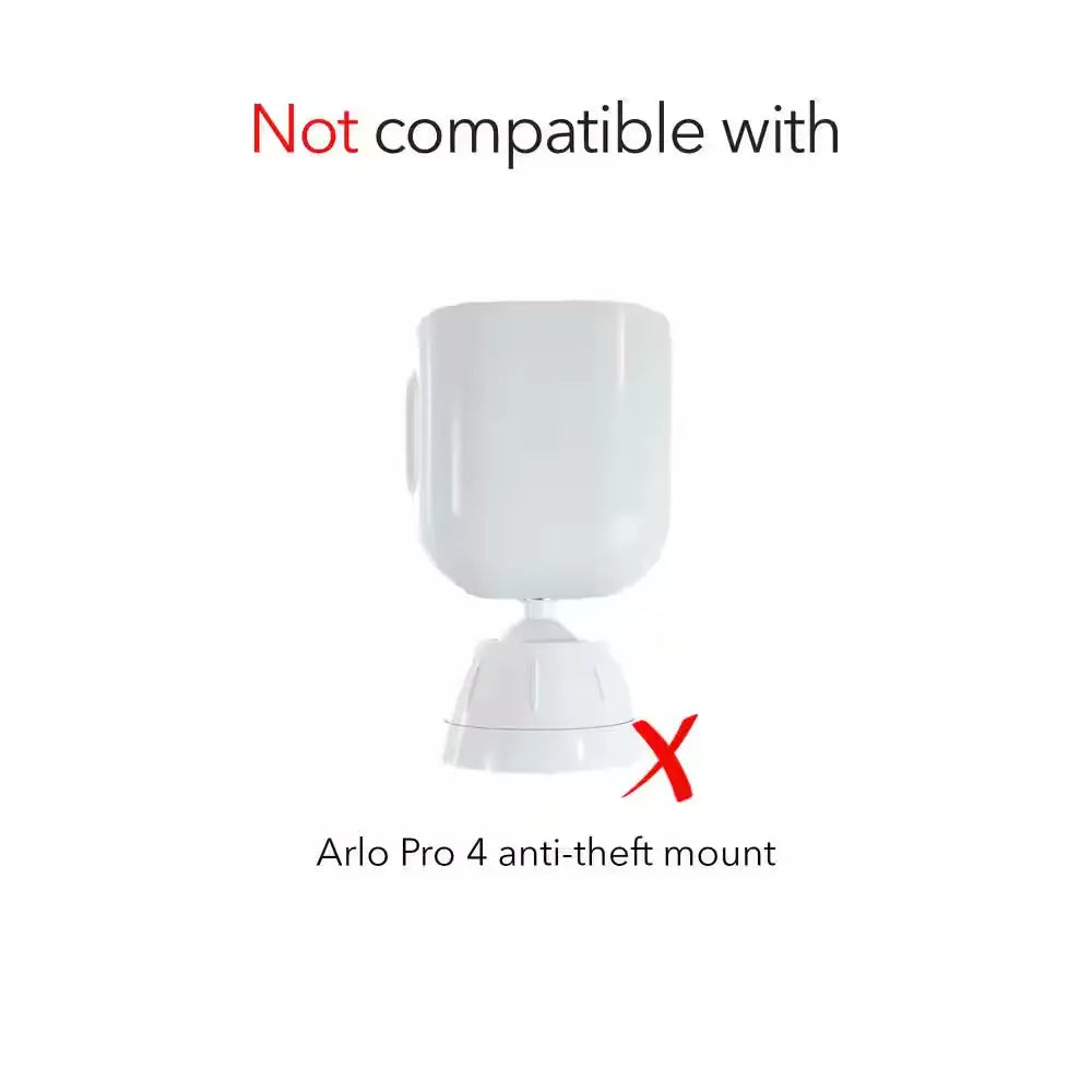 Universal Gutter Mount for Wyze, Blink, Ring, Arlo, Eufy Camera (Black) - Mount Your Security Cam and Solar Panel