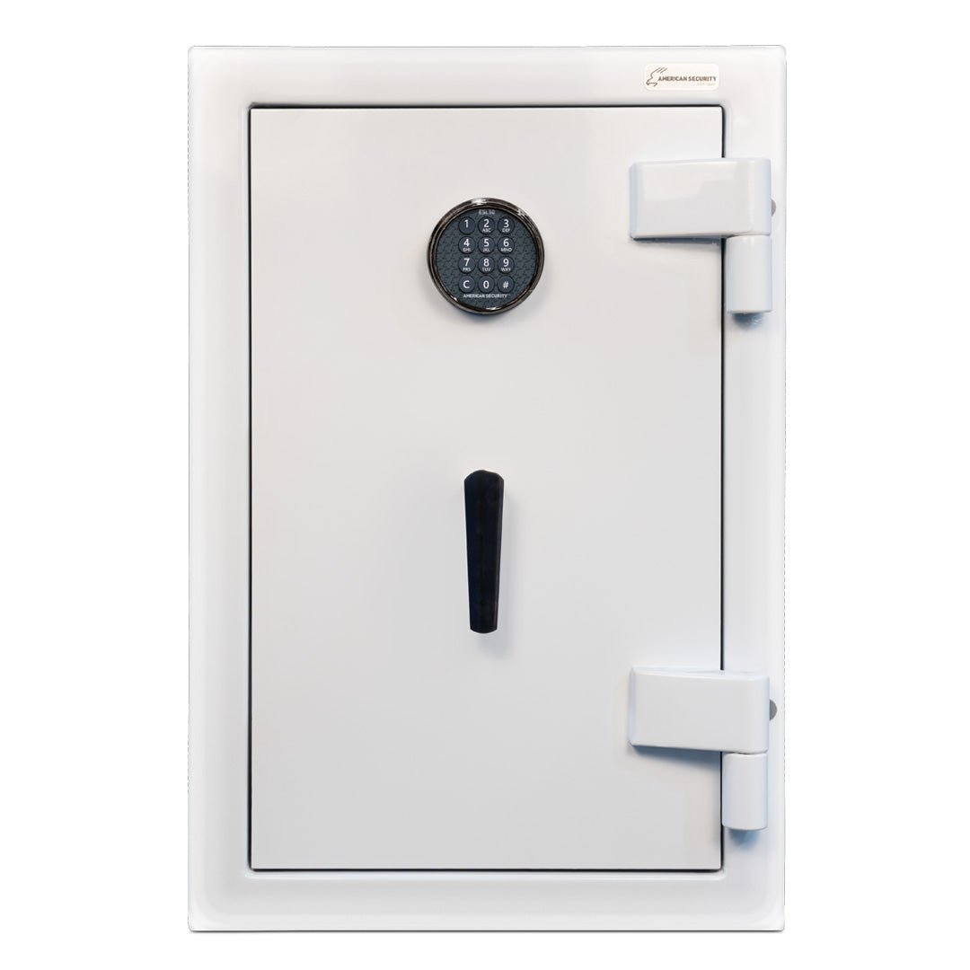 AMSEC AM3020 PLUS white home safe front view