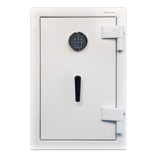 AMSEC AM3020 PLUS white home safe front view